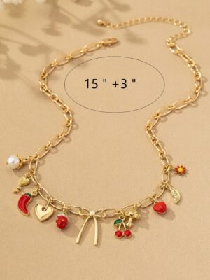 gold-fruit-heart-charm-necklace